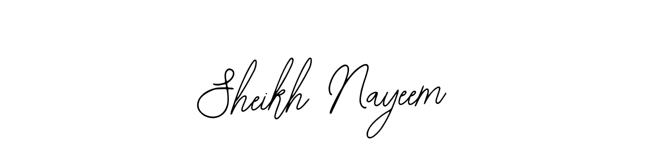 Make a short Sheikh Nayeem signature style. Manage your documents anywhere anytime using Bearetta-2O07w. Create and add eSignatures, submit forms, share and send files easily. Sheikh Nayeem signature style 12 images and pictures png