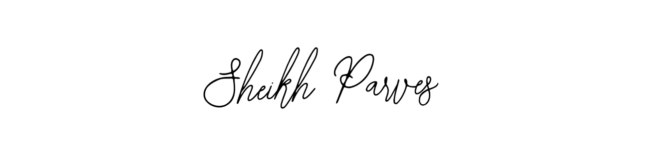 Make a beautiful signature design for name Sheikh Parves. With this signature (Bearetta-2O07w) style, you can create a handwritten signature for free. Sheikh Parves signature style 12 images and pictures png