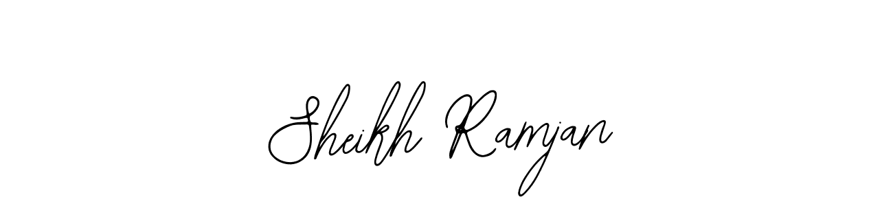 Create a beautiful signature design for name Sheikh Ramjan. With this signature (Bearetta-2O07w) fonts, you can make a handwritten signature for free. Sheikh Ramjan signature style 12 images and pictures png