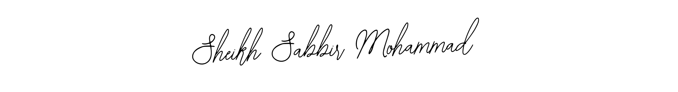 How to make Sheikh Sabbir Mohammad signature? Bearetta-2O07w is a professional autograph style. Create handwritten signature for Sheikh Sabbir Mohammad name. Sheikh Sabbir Mohammad signature style 12 images and pictures png