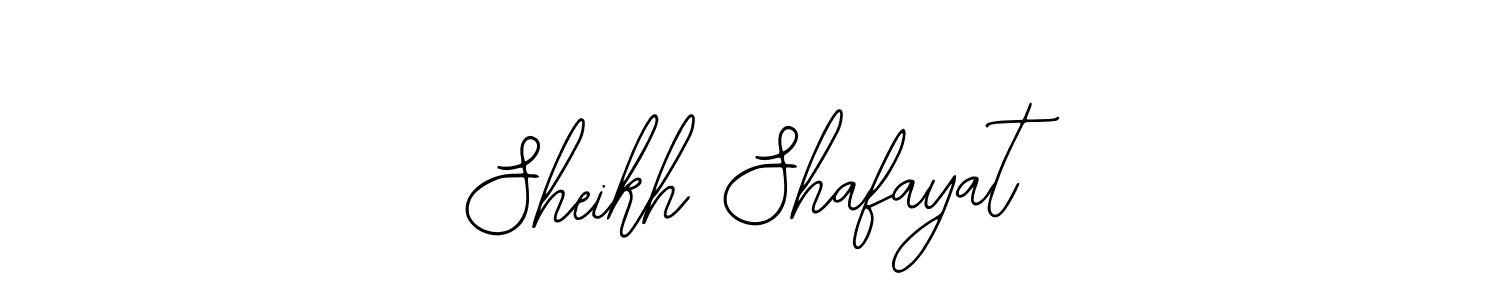 Similarly Bearetta-2O07w is the best handwritten signature design. Signature creator online .You can use it as an online autograph creator for name Sheikh Shafayat. Sheikh Shafayat signature style 12 images and pictures png
