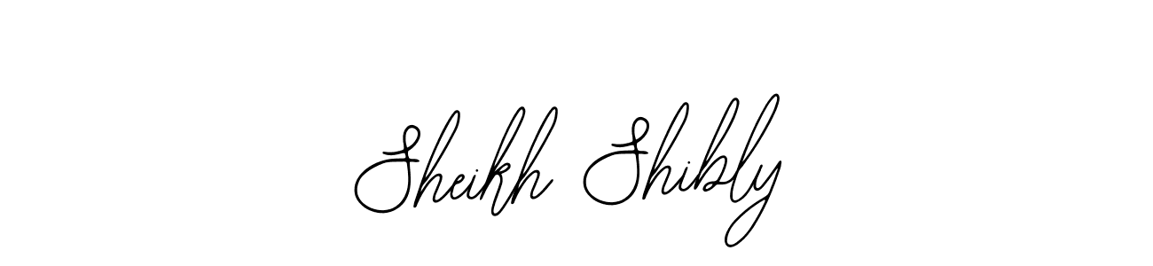 Here are the top 10 professional signature styles for the name Sheikh Shibly. These are the best autograph styles you can use for your name. Sheikh Shibly signature style 12 images and pictures png