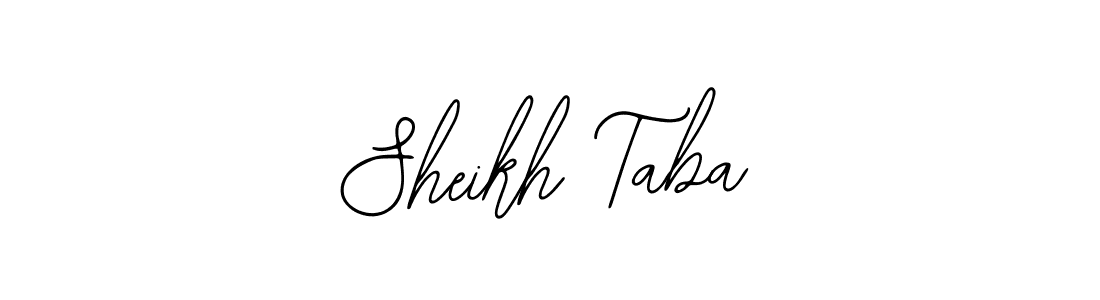 Also we have Sheikh Taba name is the best signature style. Create professional handwritten signature collection using Bearetta-2O07w autograph style. Sheikh Taba signature style 12 images and pictures png