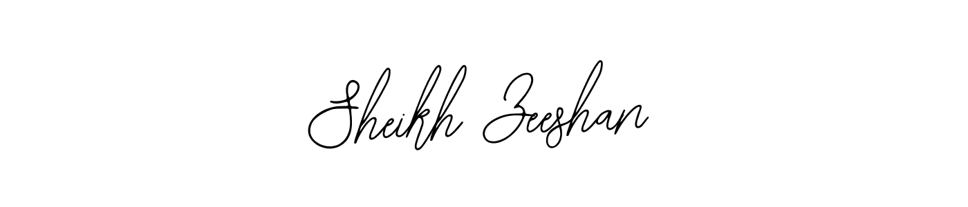 Create a beautiful signature design for name Sheikh Zeeshan. With this signature (Bearetta-2O07w) fonts, you can make a handwritten signature for free. Sheikh Zeeshan signature style 12 images and pictures png