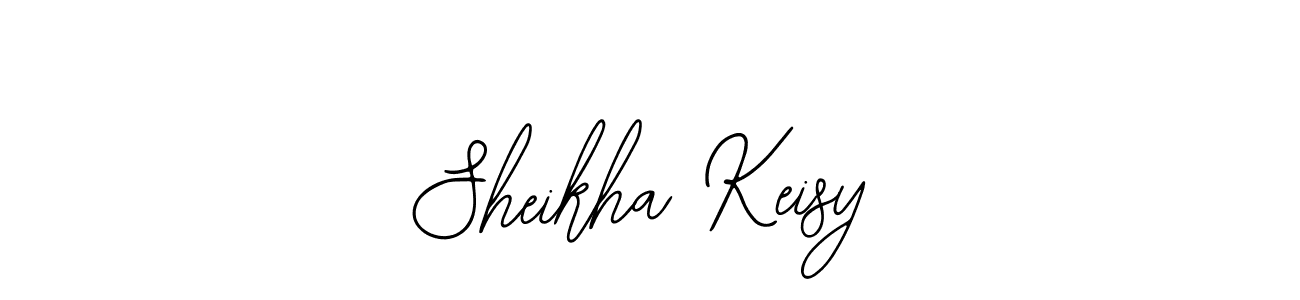 The best way (Bearetta-2O07w) to make a short signature is to pick only two or three words in your name. The name Sheikha Keisy include a total of six letters. For converting this name. Sheikha Keisy signature style 12 images and pictures png