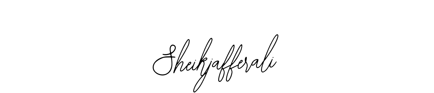 Create a beautiful signature design for name Sheikjafferali. With this signature (Bearetta-2O07w) fonts, you can make a handwritten signature for free. Sheikjafferali signature style 12 images and pictures png