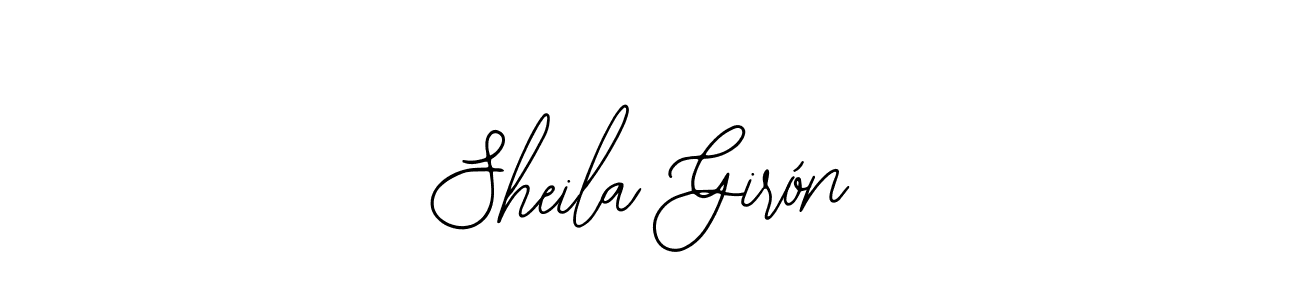 Bearetta-2O07w is a professional signature style that is perfect for those who want to add a touch of class to their signature. It is also a great choice for those who want to make their signature more unique. Get Sheila Girón name to fancy signature for free. Sheila Girón signature style 12 images and pictures png