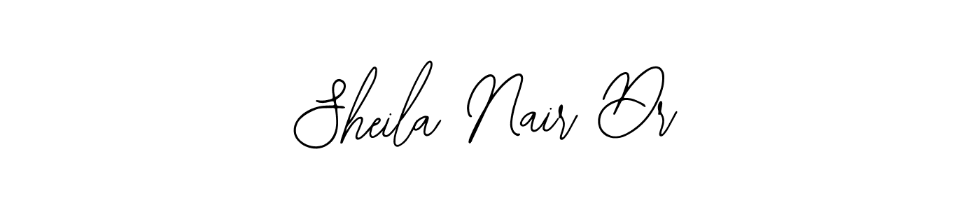 Use a signature maker to create a handwritten signature online. With this signature software, you can design (Bearetta-2O07w) your own signature for name Sheila Nair Dr. Sheila Nair Dr signature style 12 images and pictures png