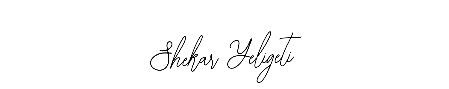 Design your own signature with our free online signature maker. With this signature software, you can create a handwritten (Bearetta-2O07w) signature for name Shekar Yeligeti. Shekar Yeligeti signature style 12 images and pictures png