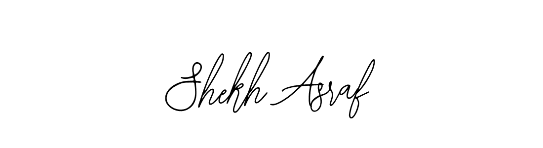 Also we have Shekh Asraf name is the best signature style. Create professional handwritten signature collection using Bearetta-2O07w autograph style. Shekh Asraf signature style 12 images and pictures png