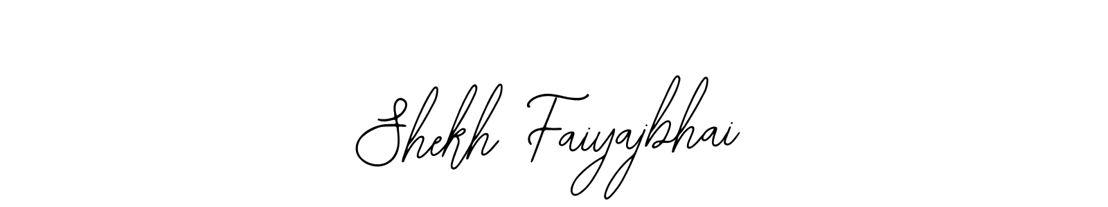Check out images of Autograph of Shekh Faiyajbhai name. Actor Shekh Faiyajbhai Signature Style. Bearetta-2O07w is a professional sign style online. Shekh Faiyajbhai signature style 12 images and pictures png