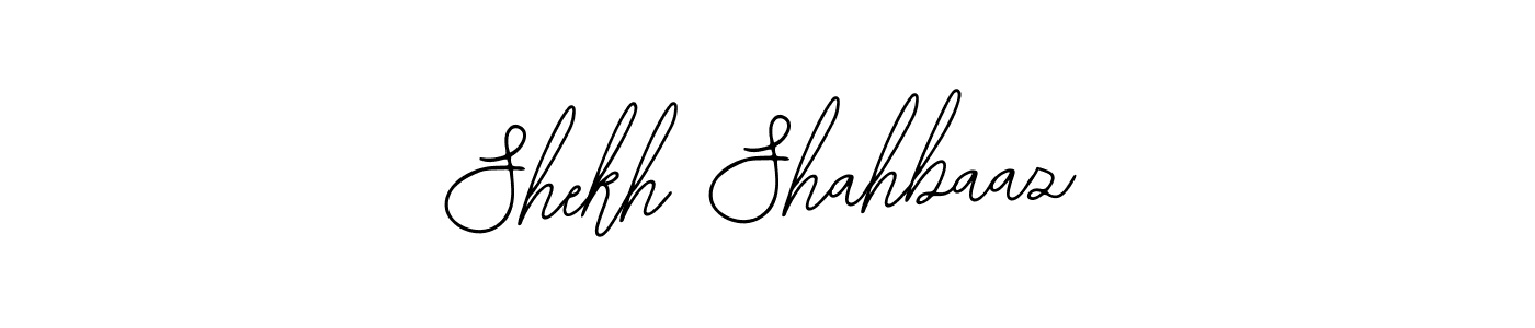 Use a signature maker to create a handwritten signature online. With this signature software, you can design (Bearetta-2O07w) your own signature for name Shekh Shahbaaz. Shekh Shahbaaz signature style 12 images and pictures png