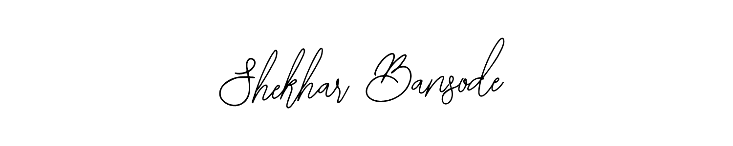 Shekhar Bansode stylish signature style. Best Handwritten Sign (Bearetta-2O07w) for my name. Handwritten Signature Collection Ideas for my name Shekhar Bansode. Shekhar Bansode signature style 12 images and pictures png