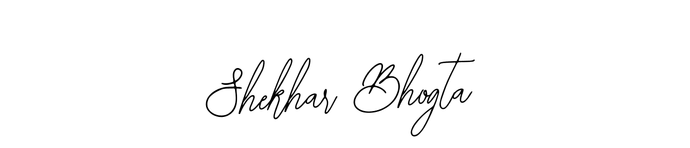 Make a short Shekhar Bhogta signature style. Manage your documents anywhere anytime using Bearetta-2O07w. Create and add eSignatures, submit forms, share and send files easily. Shekhar Bhogta signature style 12 images and pictures png