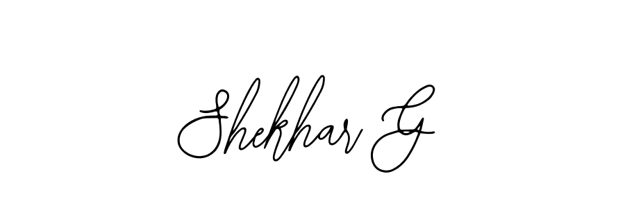 Similarly Bearetta-2O07w is the best handwritten signature design. Signature creator online .You can use it as an online autograph creator for name Shekhar G. Shekhar G signature style 12 images and pictures png