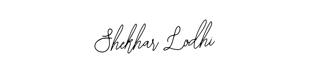 Also we have Shekhar Lodhi name is the best signature style. Create professional handwritten signature collection using Bearetta-2O07w autograph style. Shekhar Lodhi signature style 12 images and pictures png