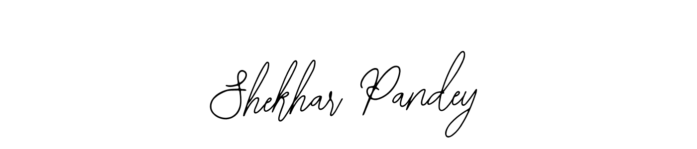 Use a signature maker to create a handwritten signature online. With this signature software, you can design (Bearetta-2O07w) your own signature for name Shekhar Pandey. Shekhar Pandey signature style 12 images and pictures png