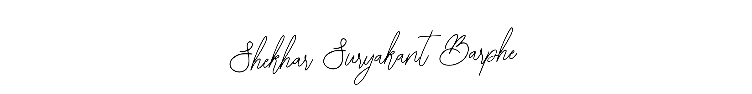 Also we have Shekhar Suryakant Barphe name is the best signature style. Create professional handwritten signature collection using Bearetta-2O07w autograph style. Shekhar Suryakant Barphe signature style 12 images and pictures png