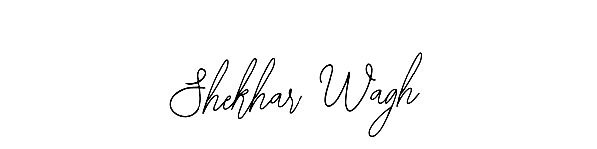 Design your own signature with our free online signature maker. With this signature software, you can create a handwritten (Bearetta-2O07w) signature for name Shekhar Wagh. Shekhar Wagh signature style 12 images and pictures png