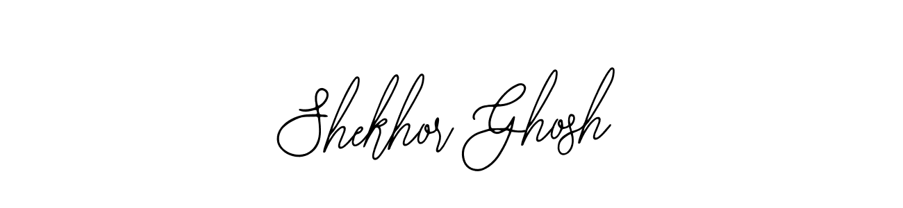 Make a beautiful signature design for name Shekhor Ghosh. With this signature (Bearetta-2O07w) style, you can create a handwritten signature for free. Shekhor Ghosh signature style 12 images and pictures png