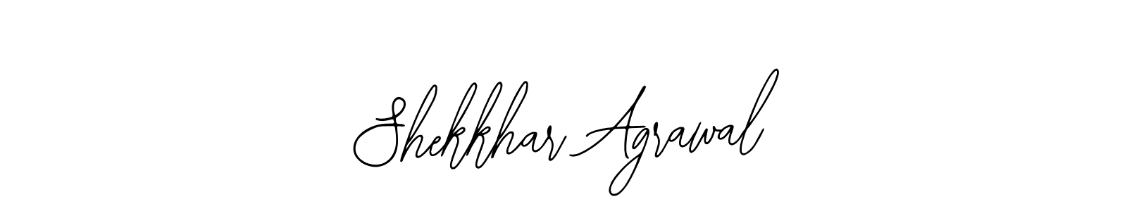 You should practise on your own different ways (Bearetta-2O07w) to write your name (Shekkhar Agrawal) in signature. don't let someone else do it for you. Shekkhar Agrawal signature style 12 images and pictures png
