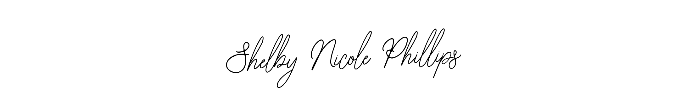 You should practise on your own different ways (Bearetta-2O07w) to write your name (Shelby Nicole Phillips) in signature. don't let someone else do it for you. Shelby Nicole Phillips signature style 12 images and pictures png