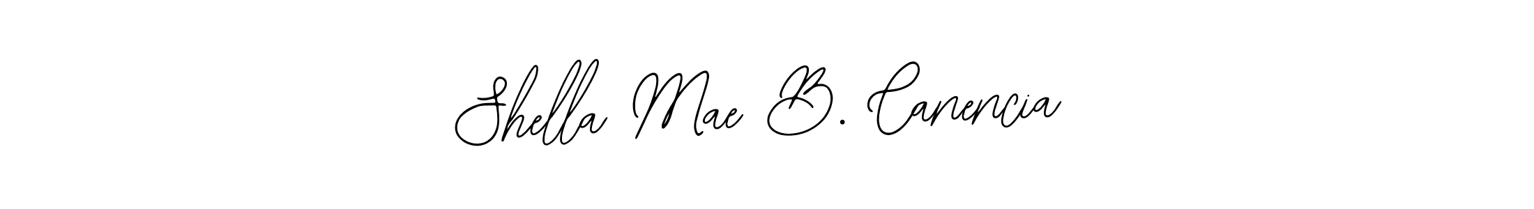 Bearetta-2O07w is a professional signature style that is perfect for those who want to add a touch of class to their signature. It is also a great choice for those who want to make their signature more unique. Get Shella Mae B. Canencia name to fancy signature for free. Shella Mae B. Canencia signature style 12 images and pictures png