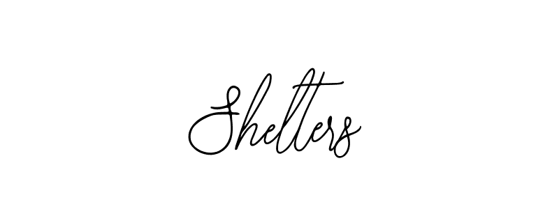You should practise on your own different ways (Bearetta-2O07w) to write your name (Shelters) in signature. don't let someone else do it for you. Shelters signature style 12 images and pictures png