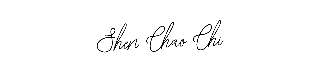 Also we have Shen Chao Chi name is the best signature style. Create professional handwritten signature collection using Bearetta-2O07w autograph style. Shen Chao Chi signature style 12 images and pictures png