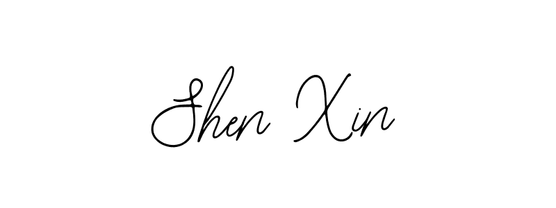 Shen Xin stylish signature style. Best Handwritten Sign (Bearetta-2O07w) for my name. Handwritten Signature Collection Ideas for my name Shen Xin. Shen Xin signature style 12 images and pictures png