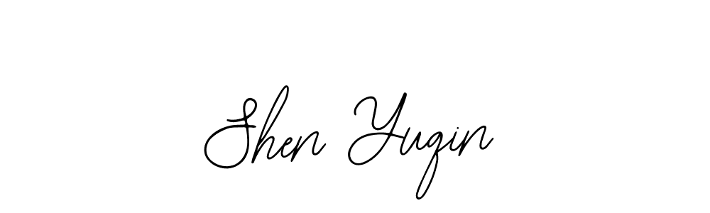 if you are searching for the best signature style for your name Shen Yuqin. so please give up your signature search. here we have designed multiple signature styles  using Bearetta-2O07w. Shen Yuqin signature style 12 images and pictures png