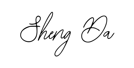 The Bearetta-2O07w font gives name Sheng Da a signature that looks effortless yet distinguished. Download high-res PNG instantly. Sheng Da signature style 12 images and pictures png