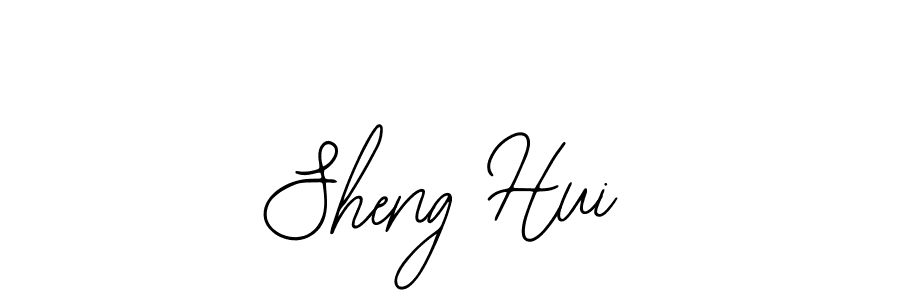 How to make Sheng Hui signature? Bearetta-2O07w is a professional autograph style. Create handwritten signature for Sheng Hui name. Sheng Hui signature style 12 images and pictures png