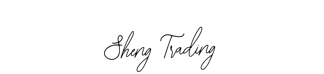 Create a beautiful signature design for name Sheng Trading. With this signature (Bearetta-2O07w) fonts, you can make a handwritten signature for free. Sheng Trading signature style 12 images and pictures png