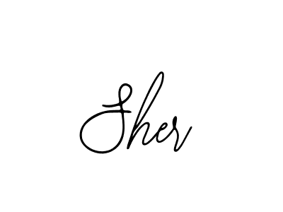 Make a beautiful signature design for name Sher. With this signature (Bearetta-2O07w) style, you can create a handwritten signature for free. Sher signature style 12 images and pictures png