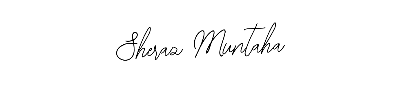 Sheraz Muntaha stylish signature style. Best Handwritten Sign (Bearetta-2O07w) for my name. Handwritten Signature Collection Ideas for my name Sheraz Muntaha. Sheraz Muntaha signature style 12 images and pictures png