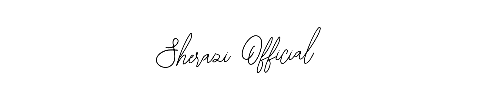 Make a beautiful signature design for name Sherazi Official. Use this online signature maker to create a handwritten signature for free. Sherazi Official signature style 12 images and pictures png