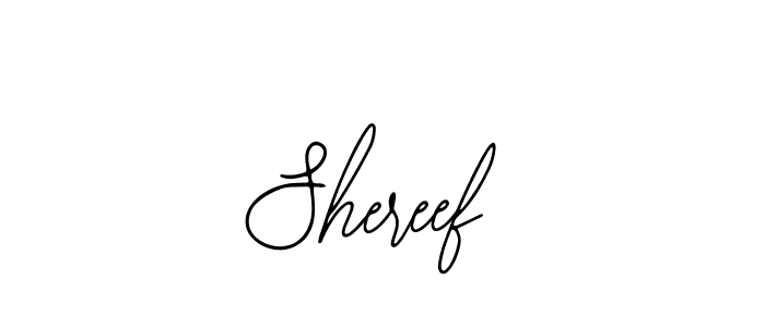 Create a beautiful signature design for name Shereef. With this signature (Bearetta-2O07w) fonts, you can make a handwritten signature for free. Shereef signature style 12 images and pictures png