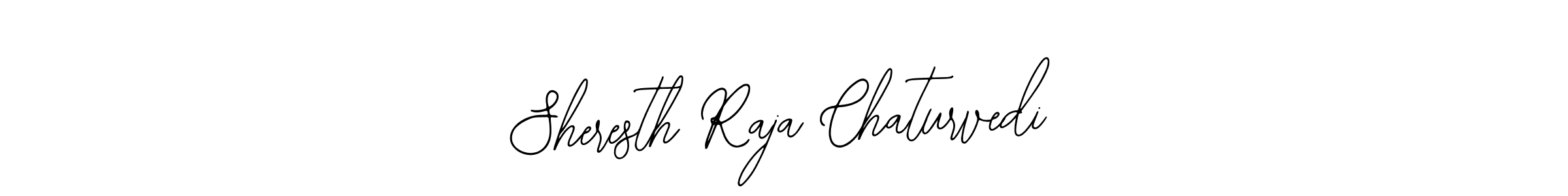 Create a beautiful signature design for name Sheresth Raja Chaturvedi. With this signature (Bearetta-2O07w) fonts, you can make a handwritten signature for free. Sheresth Raja Chaturvedi signature style 12 images and pictures png