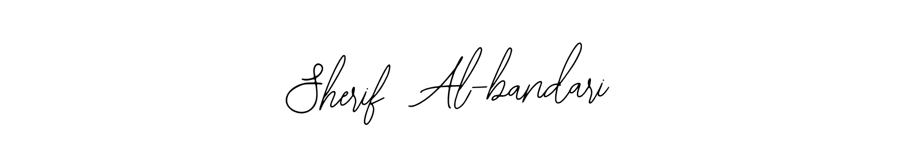 Create a beautiful signature design for name Sherif  Al-bandari. With this signature (Bearetta-2O07w) fonts, you can make a handwritten signature for free. Sherif  Al-bandari signature style 12 images and pictures png