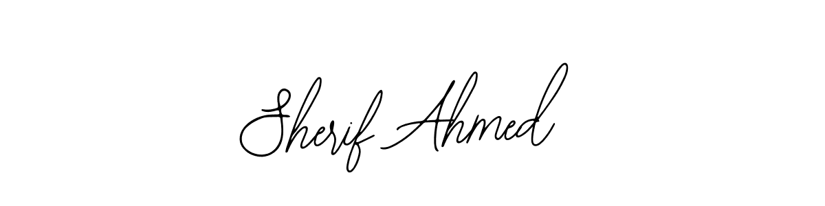 Sherif Ahmed stylish signature style. Best Handwritten Sign (Bearetta-2O07w) for my name. Handwritten Signature Collection Ideas for my name Sherif Ahmed. Sherif Ahmed signature style 12 images and pictures png