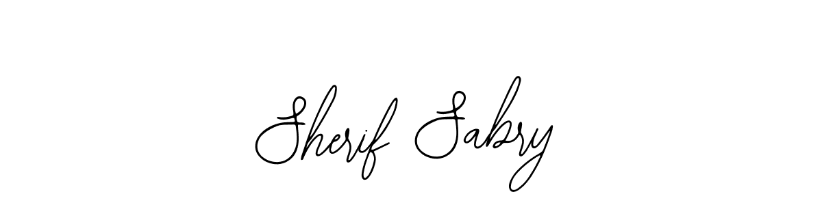 Use a signature maker to create a handwritten signature online. With this signature software, you can design (Bearetta-2O07w) your own signature for name Sherif Sabry. Sherif Sabry signature style 12 images and pictures png