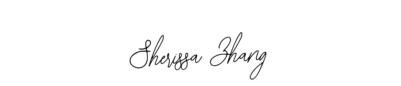 Create a beautiful signature design for name Sherissa Zhang. With this signature (Bearetta-2O07w) fonts, you can make a handwritten signature for free. Sherissa Zhang signature style 12 images and pictures png