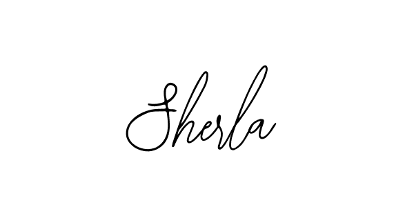 You should practise on your own different ways (Bearetta-2O07w) to write your name (Sherla) in signature. don't let someone else do it for you. Sherla signature style 12 images and pictures png