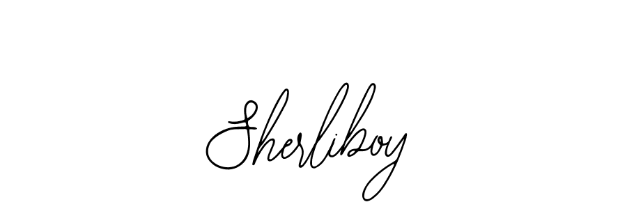 The best way (Bearetta-2O07w) to make a short signature is to pick only two or three words in your name. The name Sherliboy include a total of six letters. For converting this name. Sherliboy signature style 12 images and pictures png