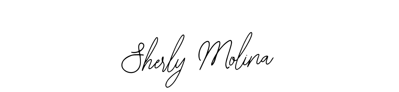 Also You can easily find your signature by using the search form. We will create Sherly Molina name handwritten signature images for you free of cost using Bearetta-2O07w sign style. Sherly Molina signature style 12 images and pictures png
