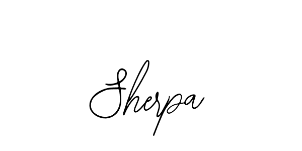 if you are searching for the best signature style for your name Sherpa. so please give up your signature search. here we have designed multiple signature styles  using Bearetta-2O07w. Sherpa signature style 12 images and pictures png