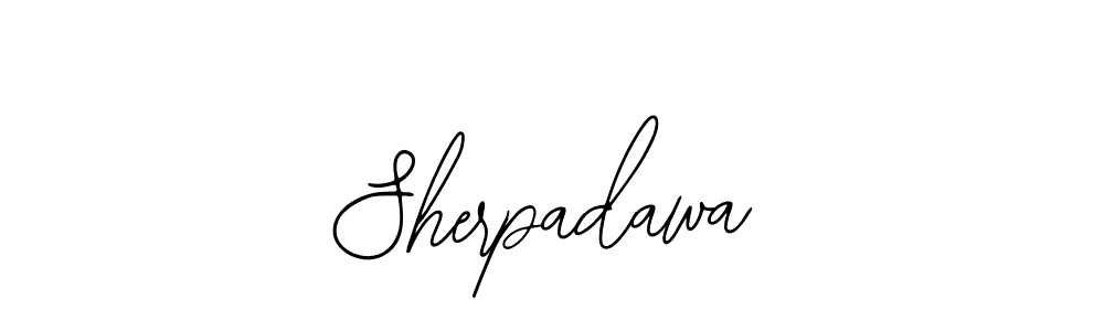Make a beautiful signature design for name Sherpadawa. With this signature (Bearetta-2O07w) style, you can create a handwritten signature for free. Sherpadawa signature style 12 images and pictures png