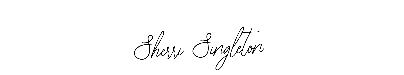 You should practise on your own different ways (Bearetta-2O07w) to write your name (Sherri Singleton) in signature. don't let someone else do it for you. Sherri Singleton signature style 12 images and pictures png