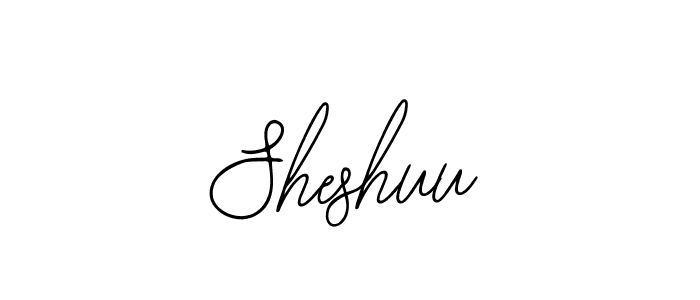 You should practise on your own different ways (Bearetta-2O07w) to write your name (Sheshuu) in signature. don't let someone else do it for you. Sheshuu signature style 12 images and pictures png